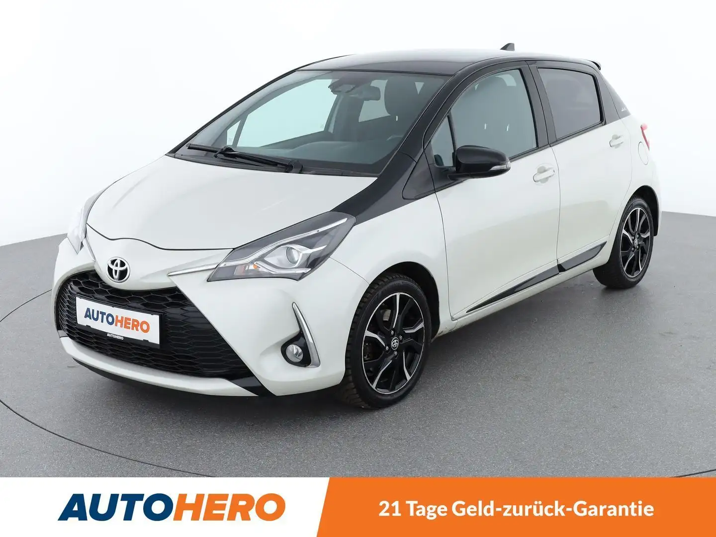 Toyota Yaris 1.5 Dual VVT-iE Active Aut. *SPUR*CAM*2-ZONEN* Weiß - 1