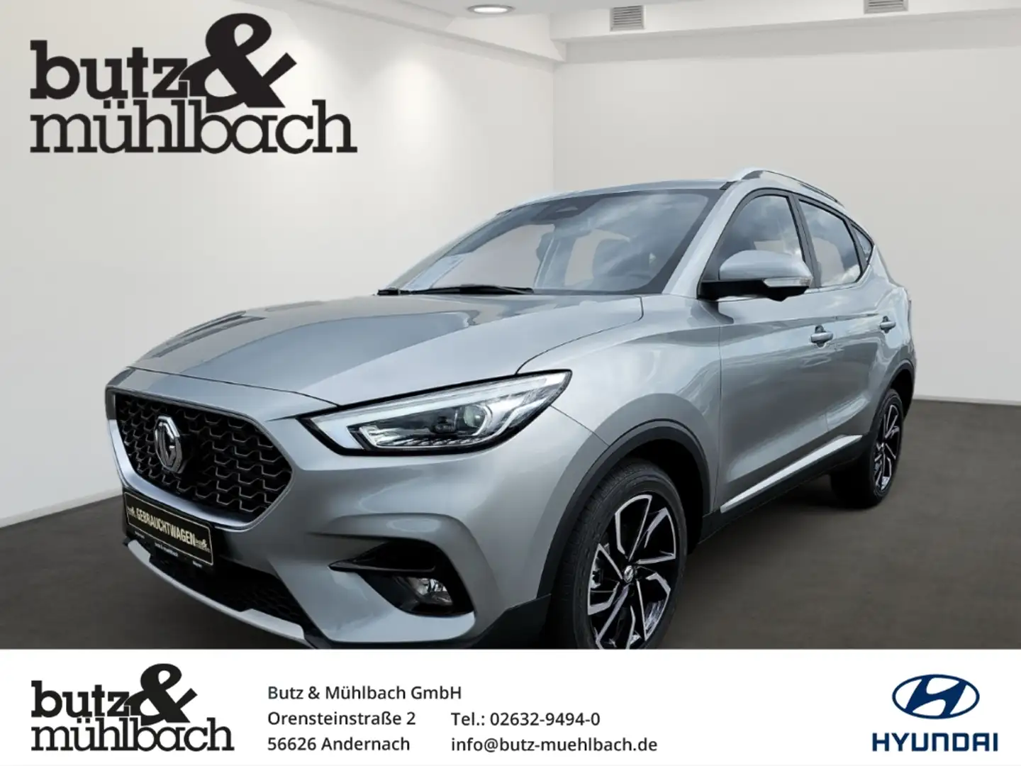 MG ZS Luxury 1.5 VTi EU6d EU-Fahrzeug Stříbrná - 1