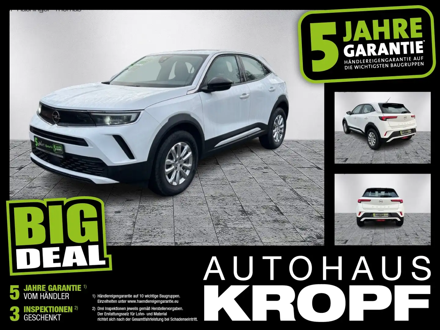 Opel Mokka 1.5 D Edition LED+SHZ+Fernlichtass. Weiß - 1