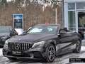 Mercedes-Benz C 200 4M Cabrio AMG+HUD+BURMESTER+FAHRASSI+360KA Fekete - thumbnail 2