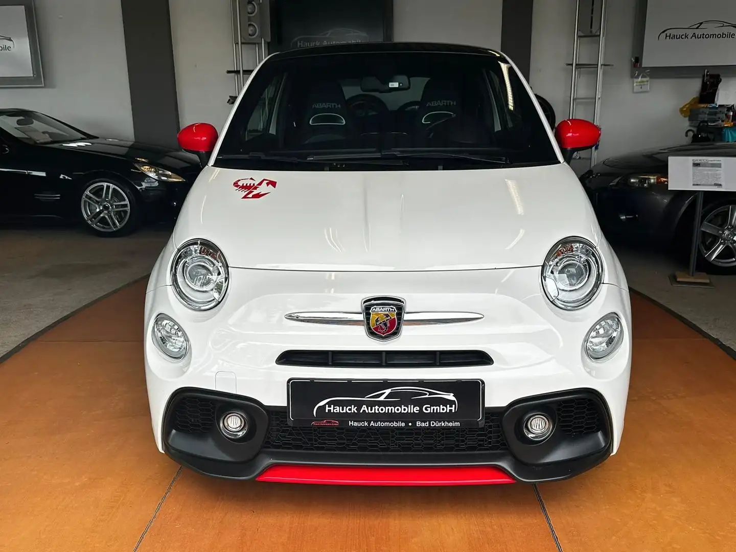 Abarth 500 595 Turismo 1.4 Turbo NAVI/LEDER/DIG.TACHO/BEATS Blanc - 2