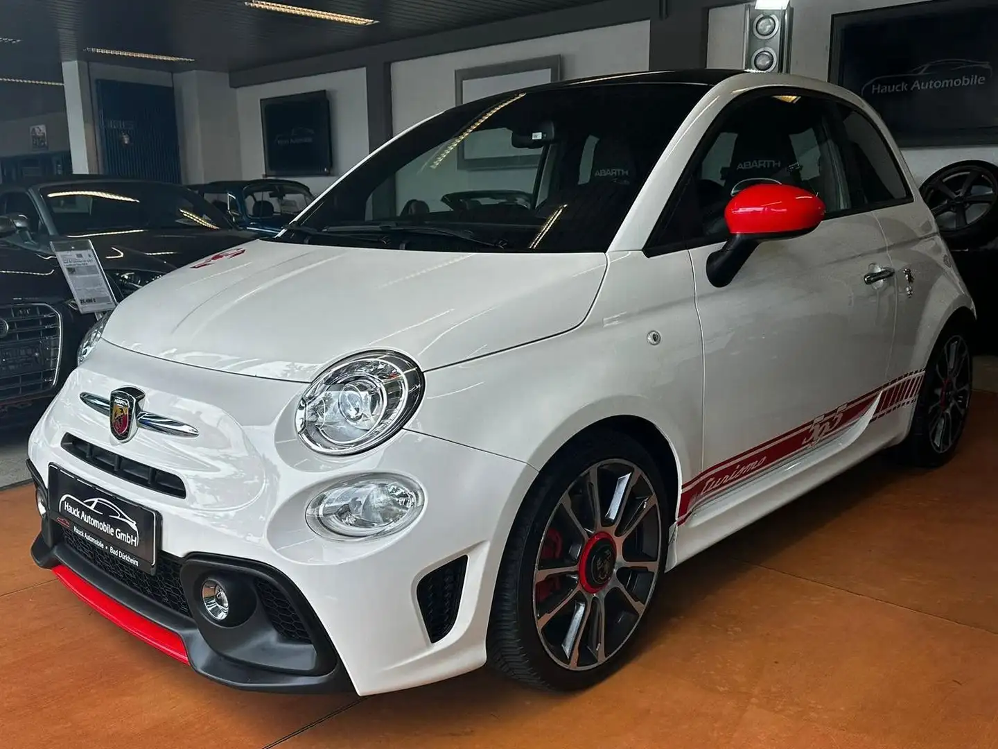 Abarth 500 595 Turismo 1.4 Turbo NAVI/LEDER/DIG.TACHO/BEATS Blanc - 1