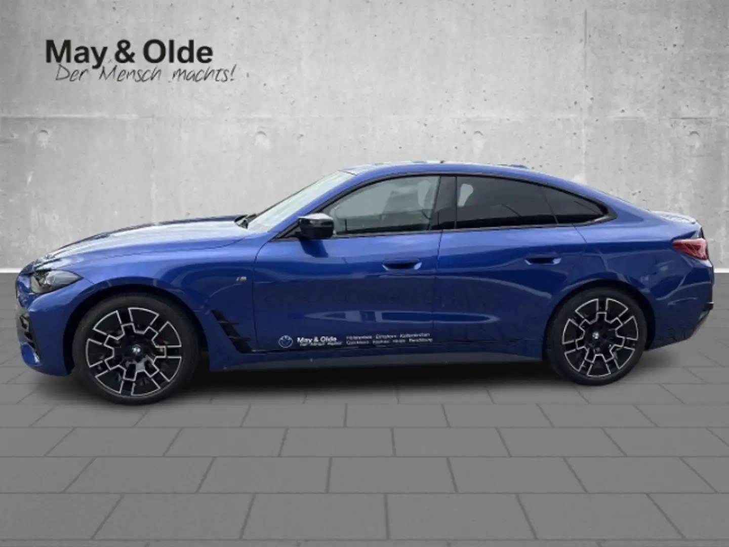 BMW 440 xDrive M-Sportpaket AHK Navi Memory Sitze 360 Grad Blau - 2