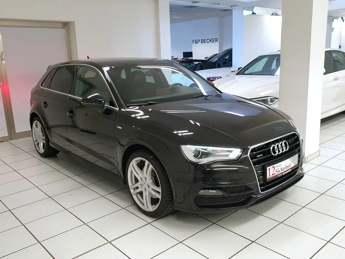 Audi A3 2.0 TDI Sportback Quattro S Tronic S Line 2.Hand Noir - 2