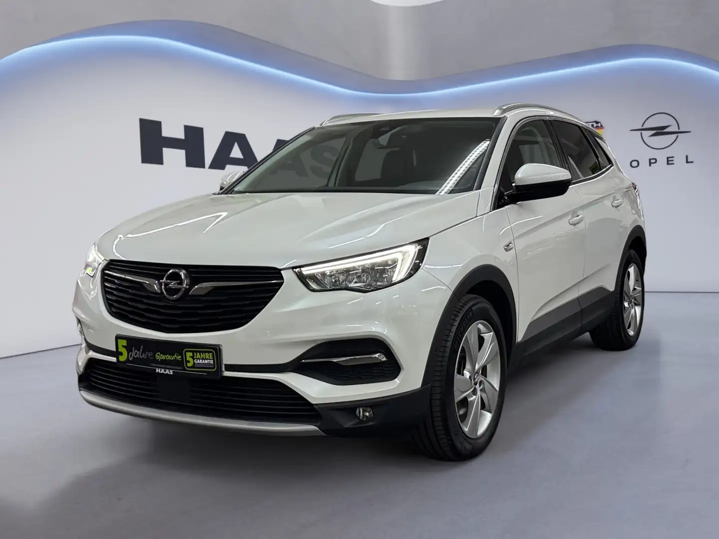 Opel Grandland 1.6  Plug-in Allrad Klimaautomatik Blanc - 2
