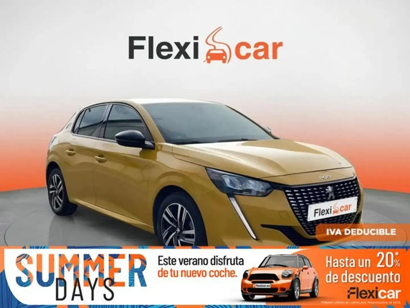Peugeot 208 PureTech 73kW (100CV) Allure Amarillo - 1
