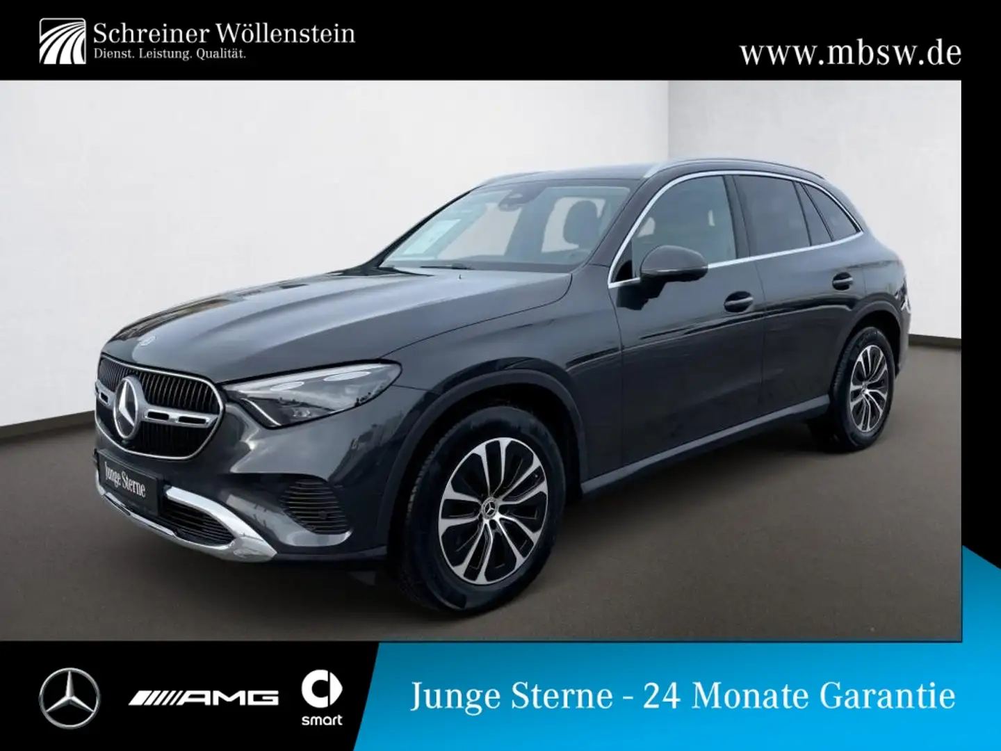 Mercedes-Benz GLC 220 d 4M AVANTGARDE*AHK*LED*KAMERA*SHZ*AMBIE Grau - 1