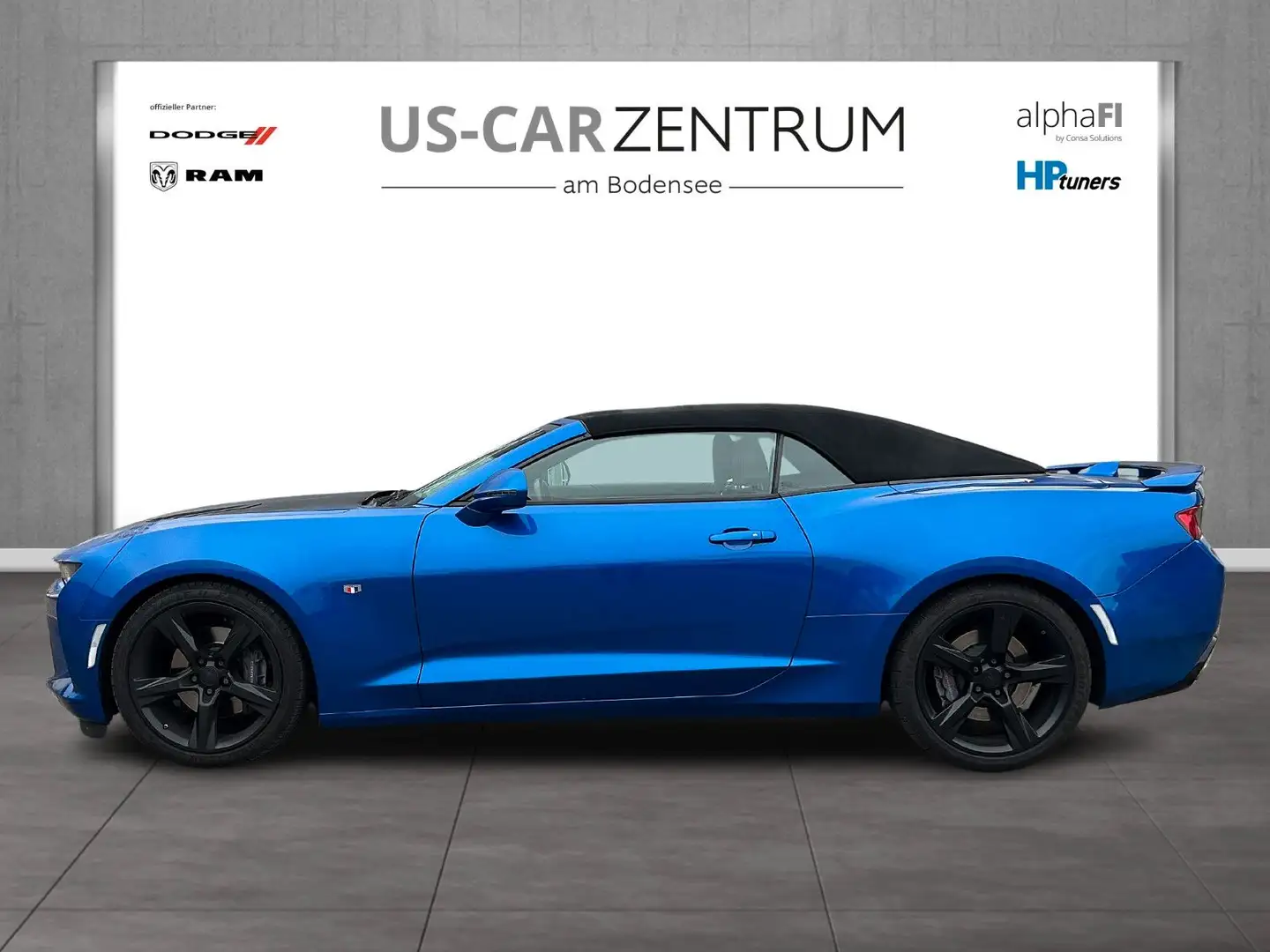 Chevrolet Camaro Cabriolet V8 1.Hand 6.2L Blau - 2