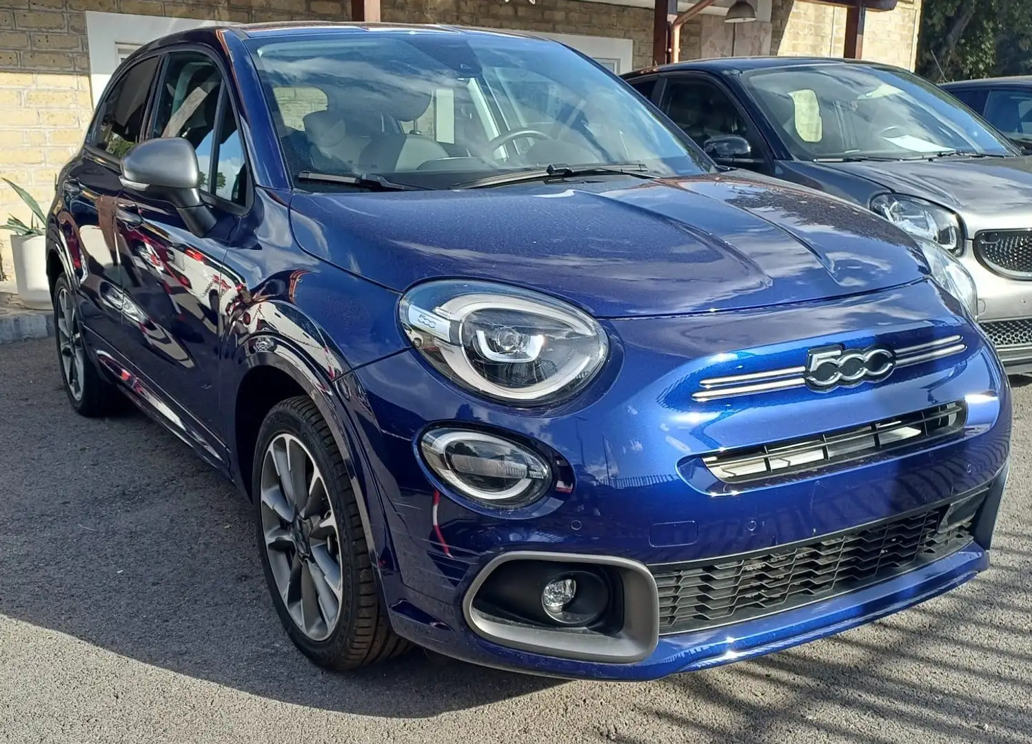 Fiat 500X 500X 2022 Dolcevita 1.5 t4 hybrid Sport 130cv dct Blauw - 1