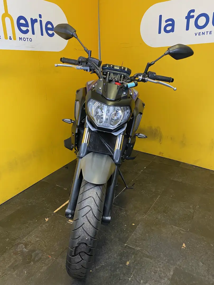 Yamaha MT-07 Bleu - 2