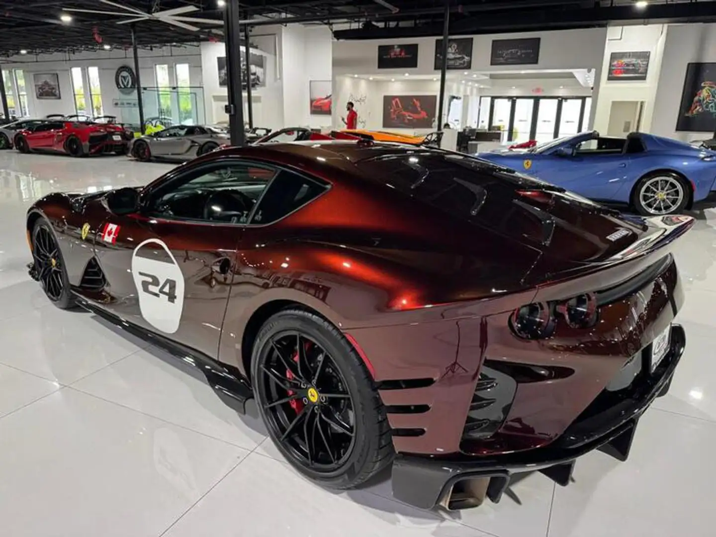 Ferrari 812 COMPETIZIONE "TAILOR M-10TH ANNIVERSARY CAVALCADE" Rouge - 2