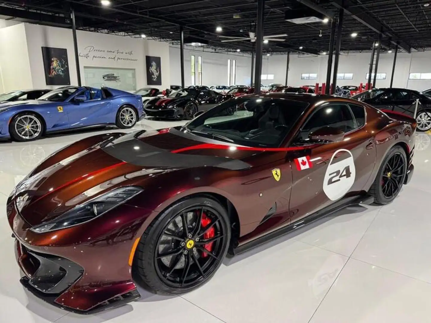 Ferrari 812 COMPETIZIONE "TAILOR M-10TH ANNIVERSARY CAVALCADE" Rouge - 1