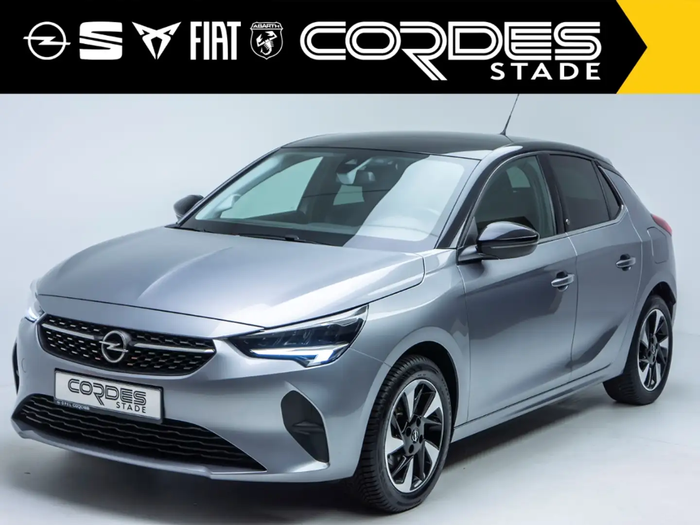 Opel Corsa-e F Elegance Rückfahrkam. Verkehrszeichenerk. Allwet Grijs - 2