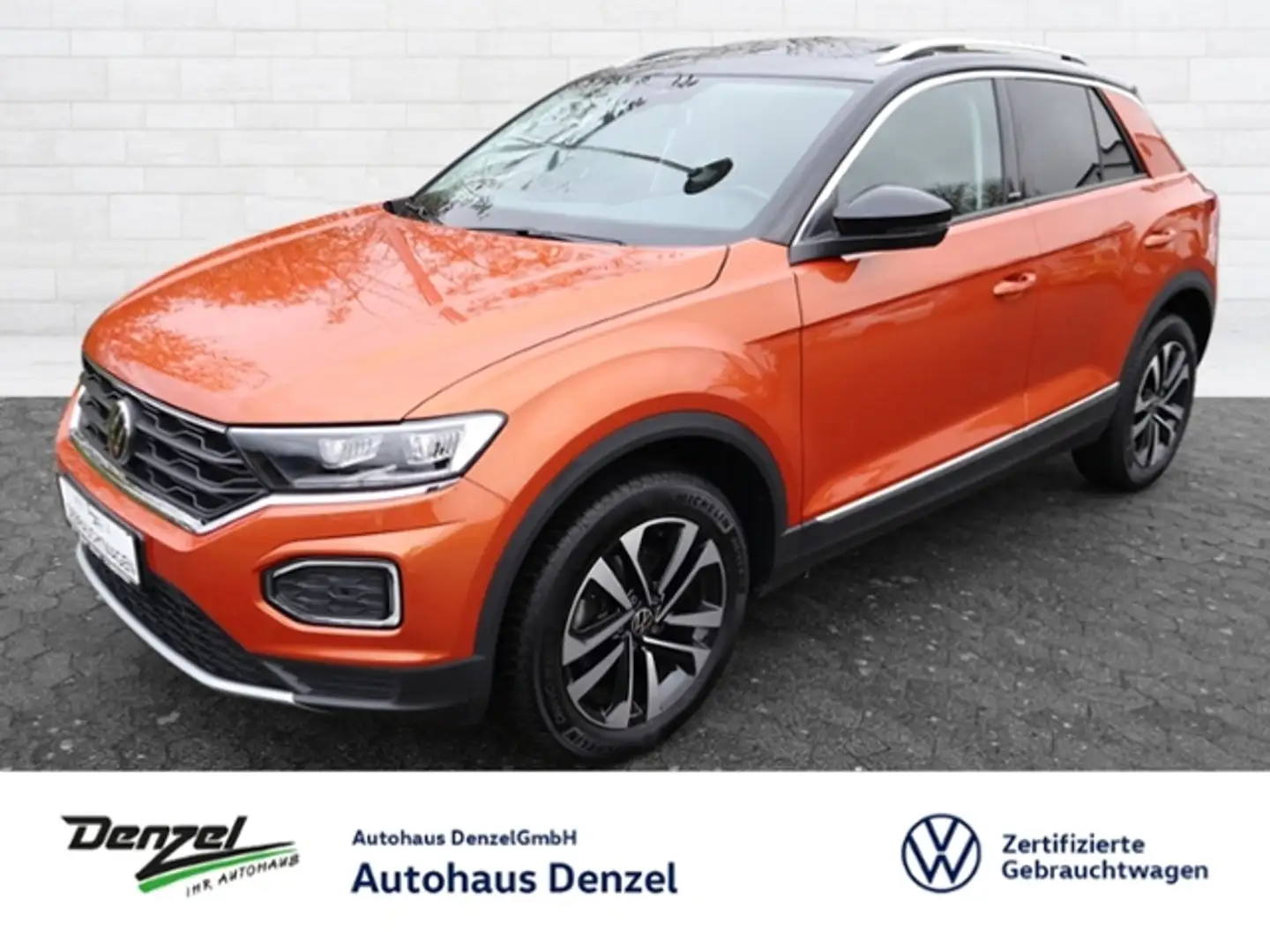 Volkswagen T-Roc "UNITED" 1.5 TSI DSG STANDHZG/KAM Orange - 1
