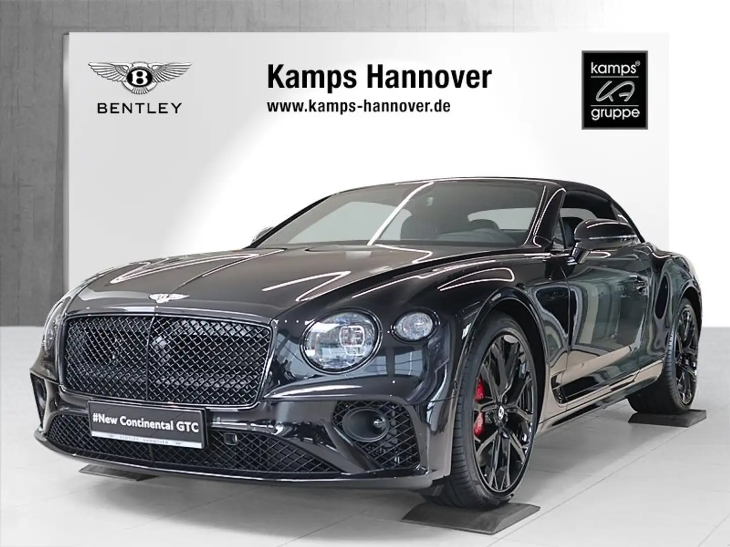 Bentley Continental GTC V8 S *Touring*FrontSeatComfort* crna - 1