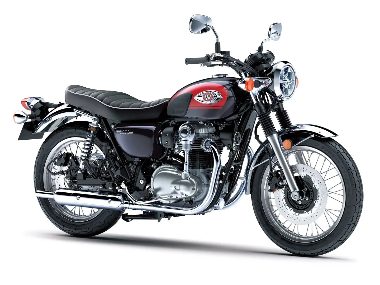 Kawasaki W 800 Sonderpreis! Чорний - 1
