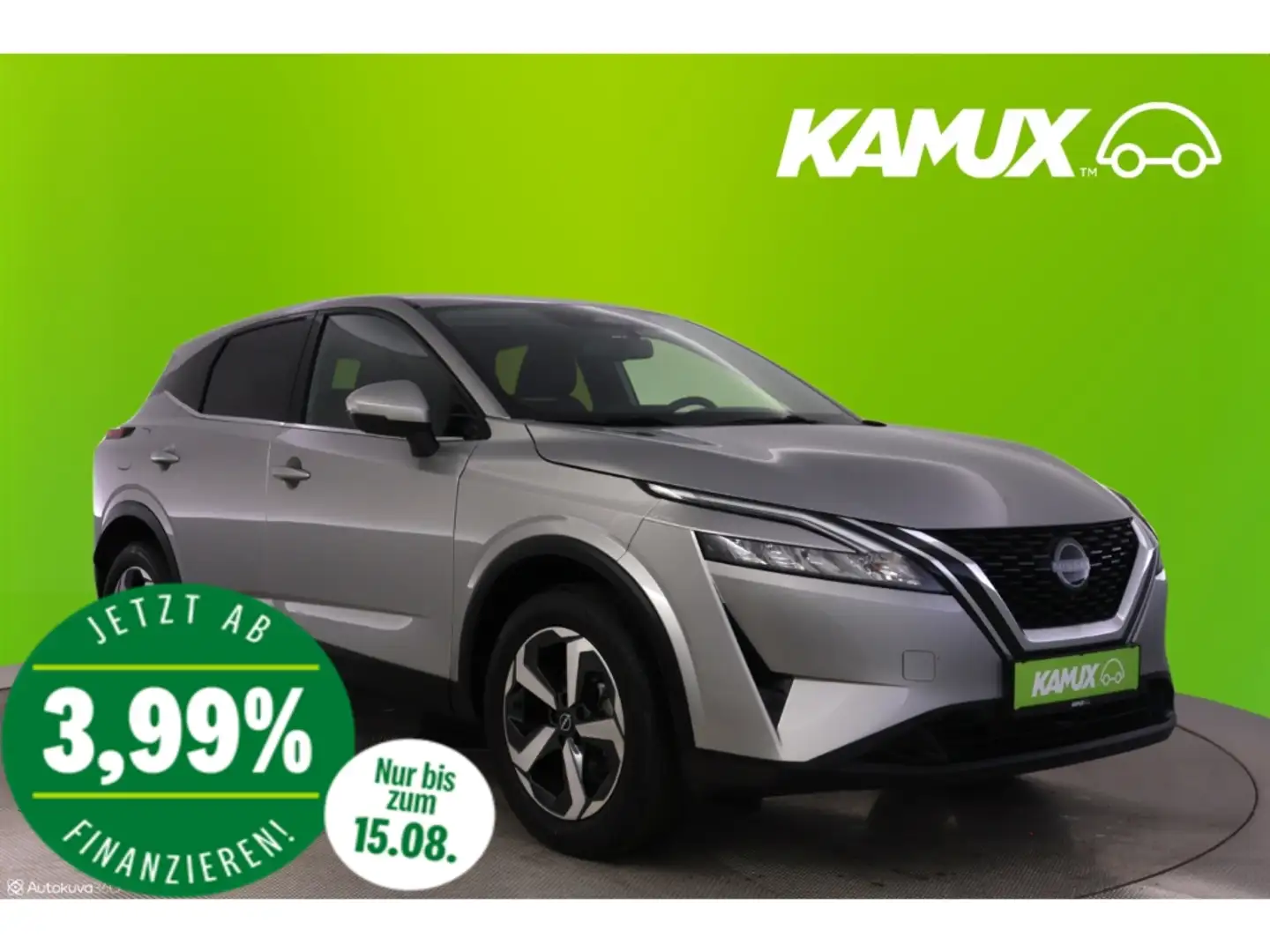 Nissan Qashqai 1.3DIG-T Aut.N-Connecta+LED+NAVI+VIRTUAL Grey - 1