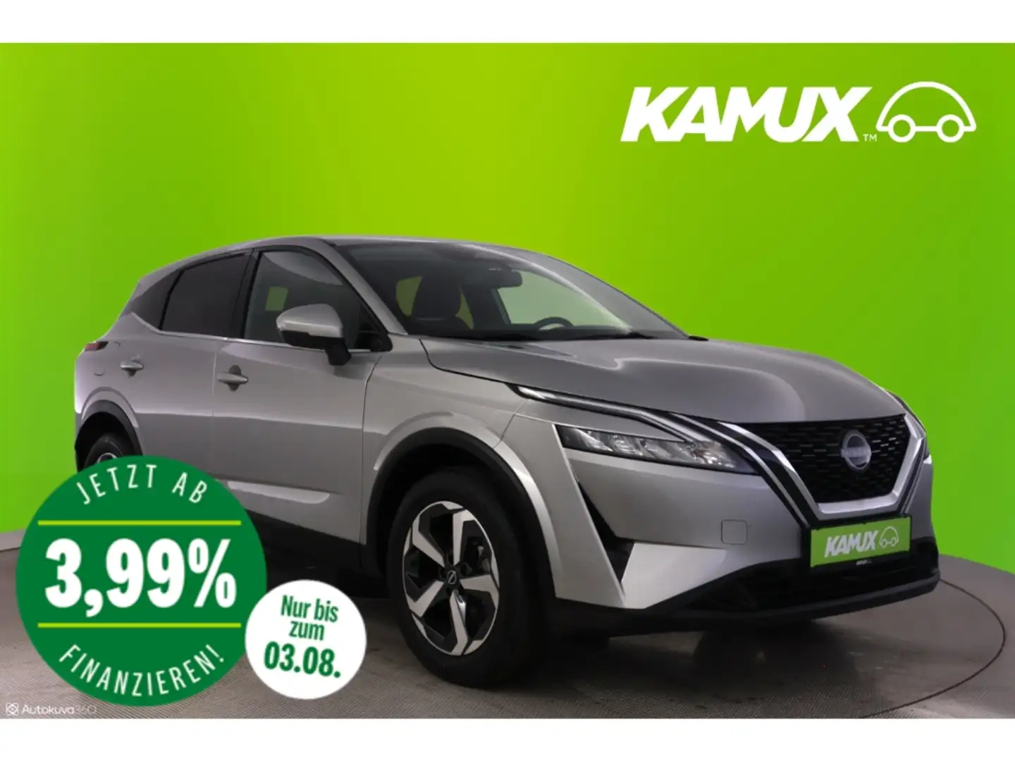 Nissan Qashqai 1.3DIG-T Aut.N-Connecta+LED+NAVI+VIRTUAL Grigio - 1