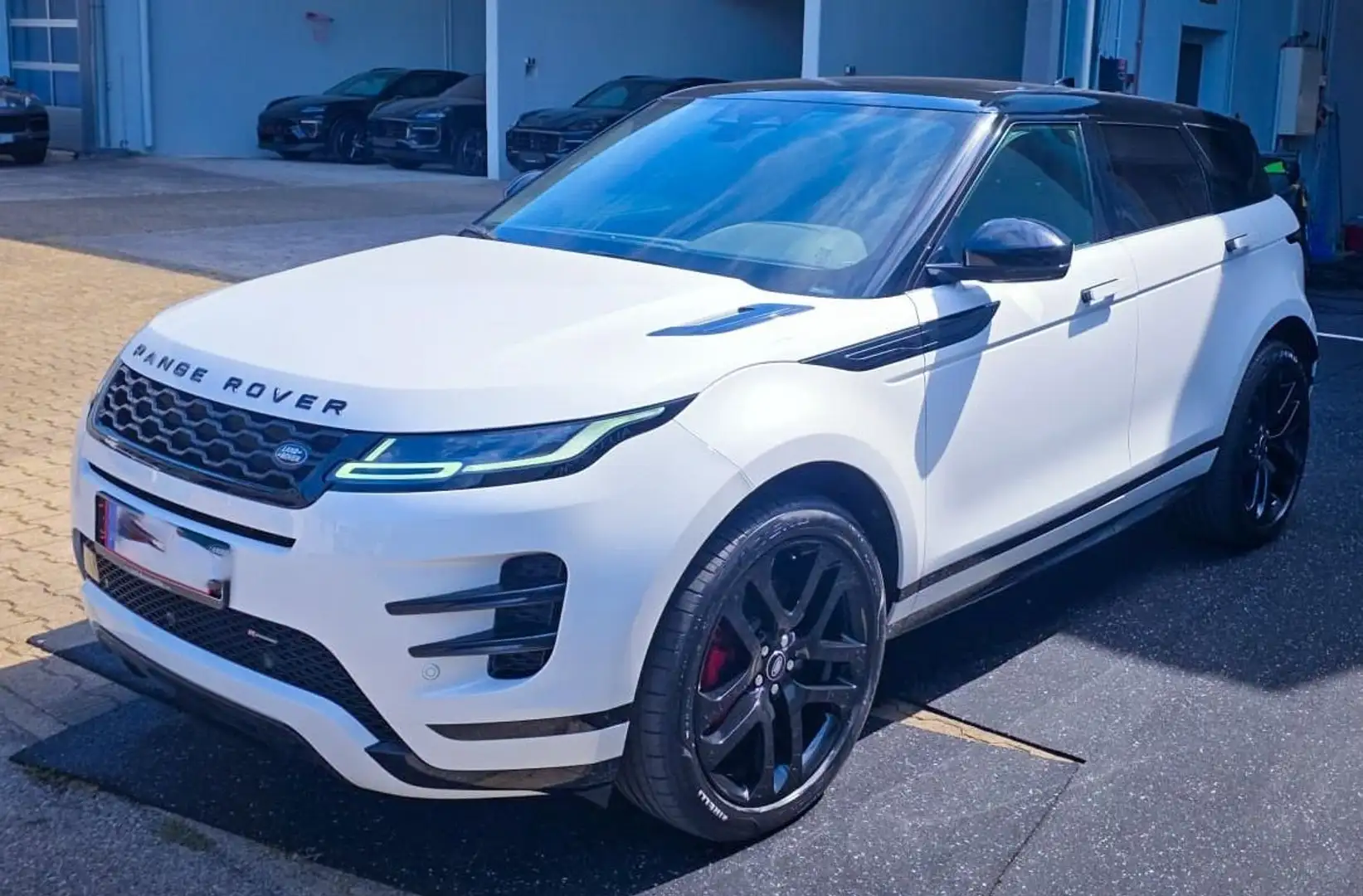Land Rover Range Rover Evoque P200 R-Dynamic SE Pano AHK 21 Zoll Leder mild Hybr Weiß - 1
