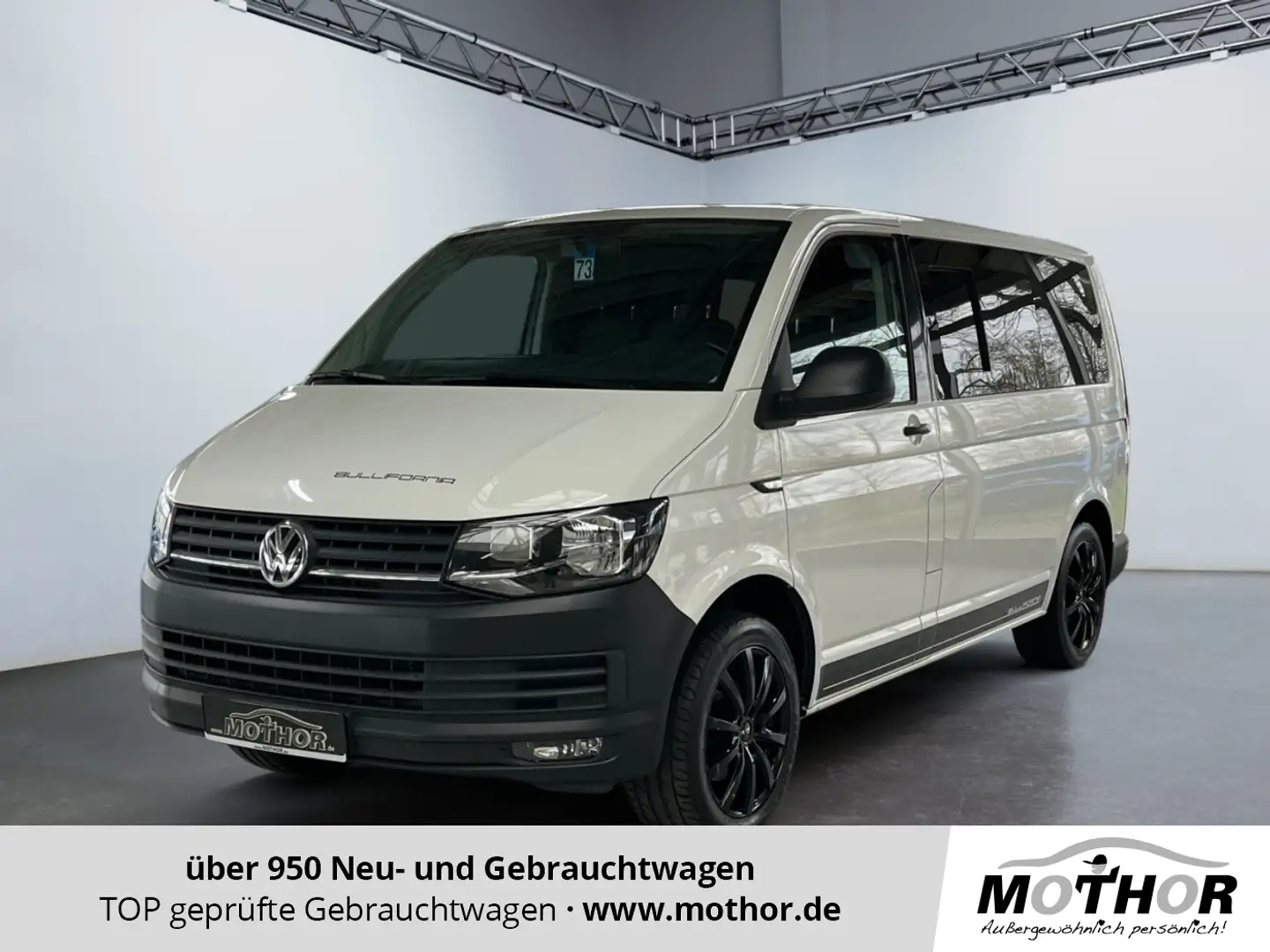 Volkswagen T6 Kombi Campervan Küche mit Herd Navi Klima Bílá - 1