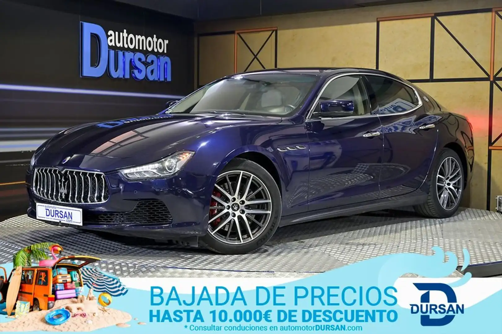 Maserati Ghibli S Q4 3.0 V6 BT 410cv AWD Azul - 1