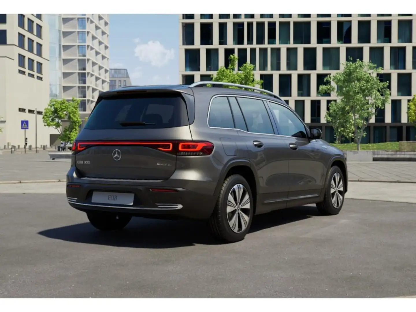 Mercedes-Benz EQB 300 4M PROGRESSIVE MBUX PANORAMA KAMERA Grijs - 2
