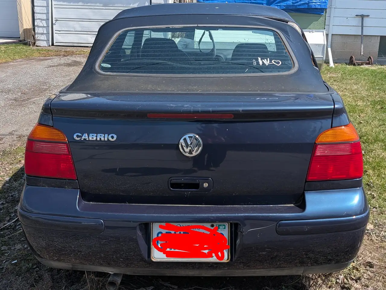 Volkswagen Cabrio снимка Volkswagen Cabrio