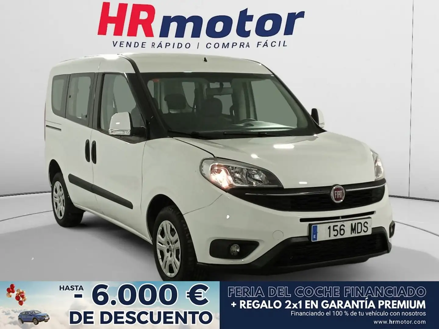 Fiat Doblo SX Combi Blanco - 1