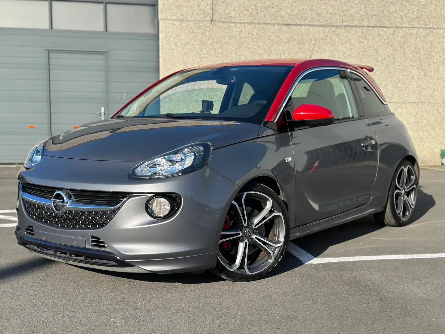 Opel Adam S 1.4 TURBO SIEGE RECARO / AIR CO / JANTES SPORT Gris - 1