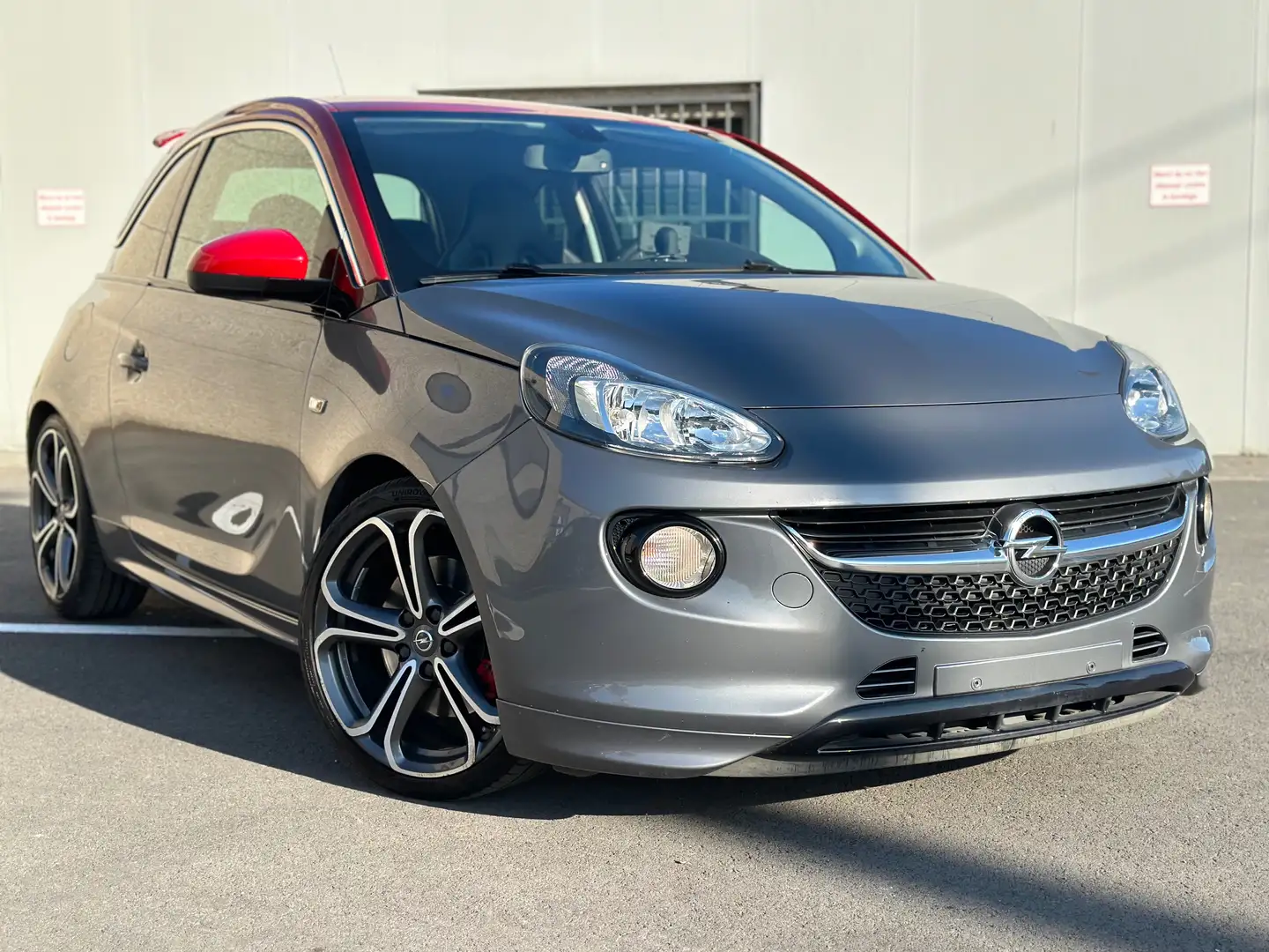 Opel Adam S 1.4 TURBO SIEGE RECARO / AIR CO / JANTES SPORT Gris - 2