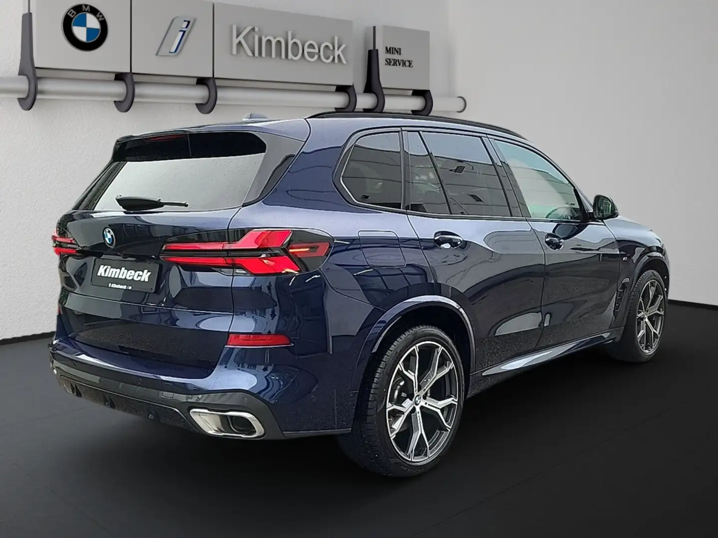 BMW X5 xDrive40d M SPORT SoftCl 360° ACC Luftfed AHK Blau - 2
