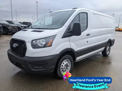 White 2026 Ford Transit Cargo Van All-Wheel Drive Automatic