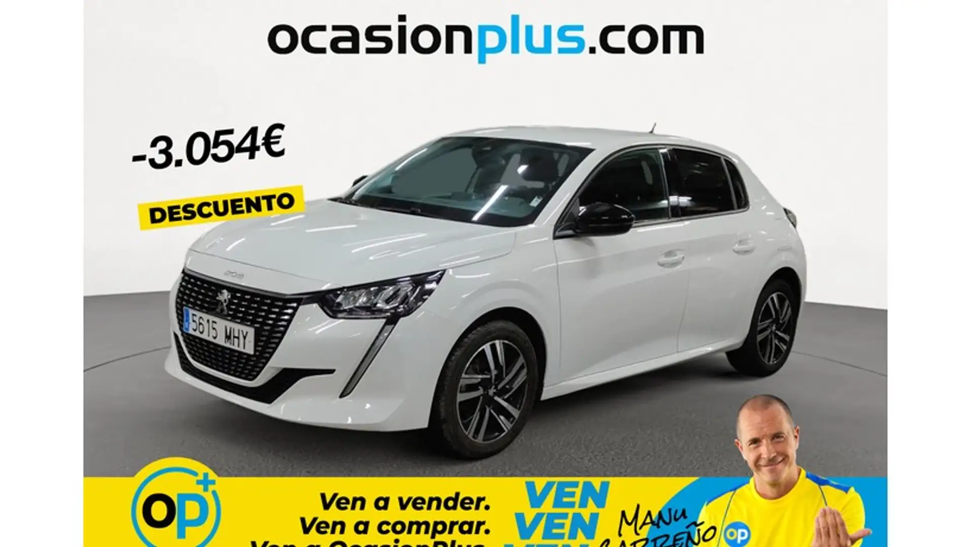 Peugeot 208 1.2 Puretech S&S Allure 100 Blanco - 1
