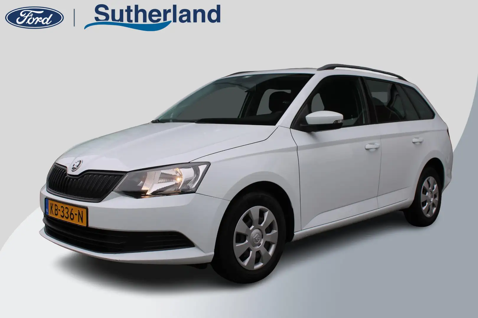 Skoda Fabia Combi 1.0 MPI Active | Airco | Electrische Spiegel Wit - 1