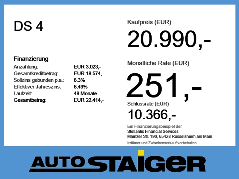 DS Automobiles DS 4 Rivoli AHK+SHZ+2xKlima+Bel.Sitz+Kam.+KlimaA — photo 5