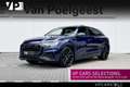 Audi Q8 55 TFSI e quattro Pro Line Panoramadak | Head up | Blauw - thumbnail 1