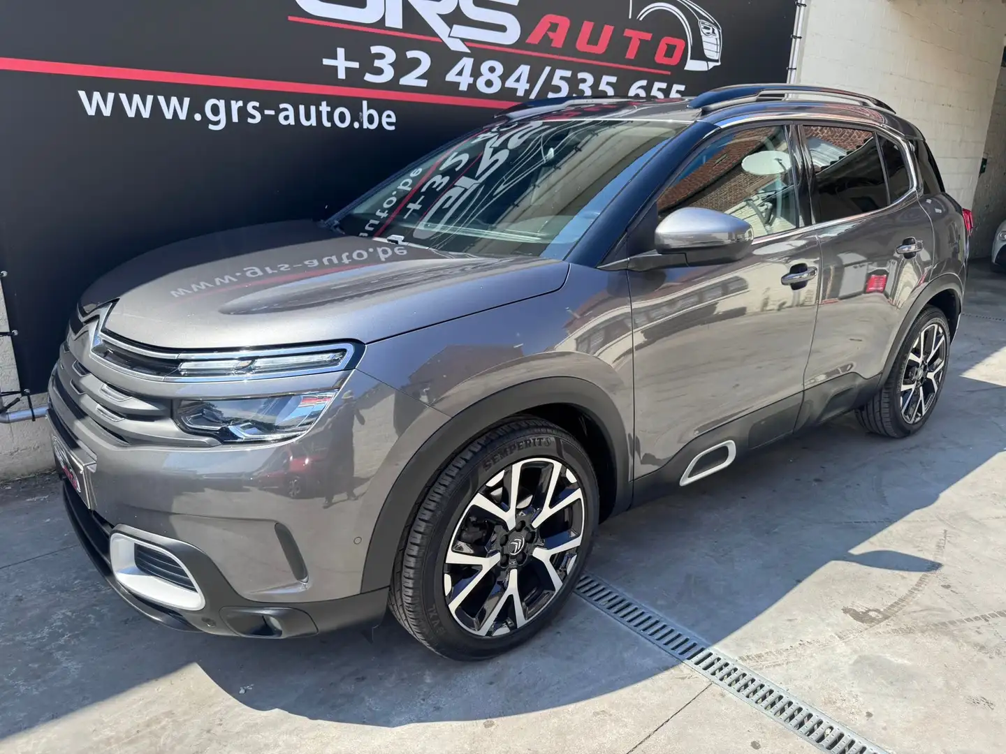 Citroen C5 Aircross 1.5 BlueHDi Business GPS S 1ER PROP./BOITE AUTO. Gris - 2
