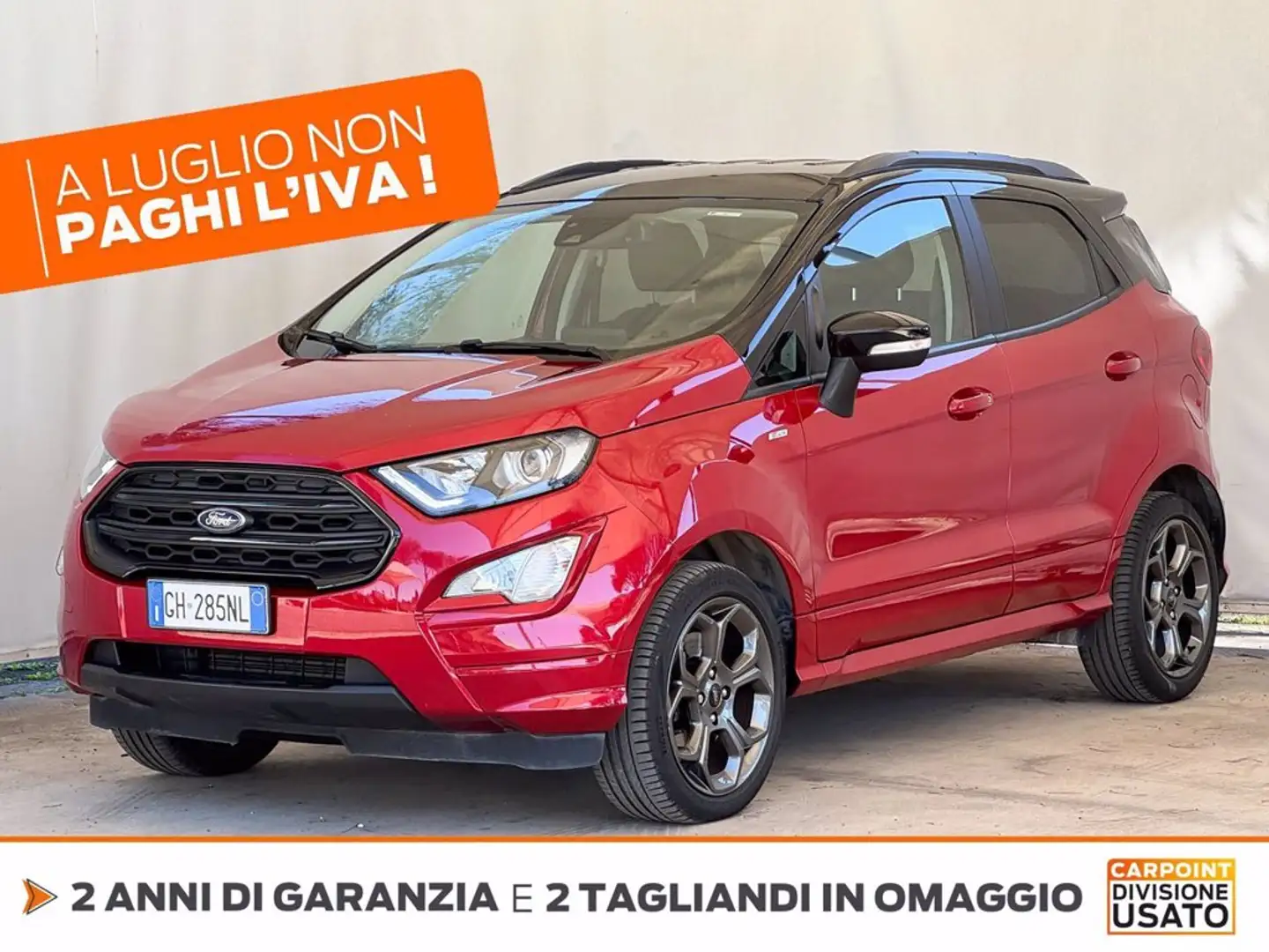Ford EcoSport 1.0 ecoboost st-line s&s 125cv my20.25 Rosso - 1