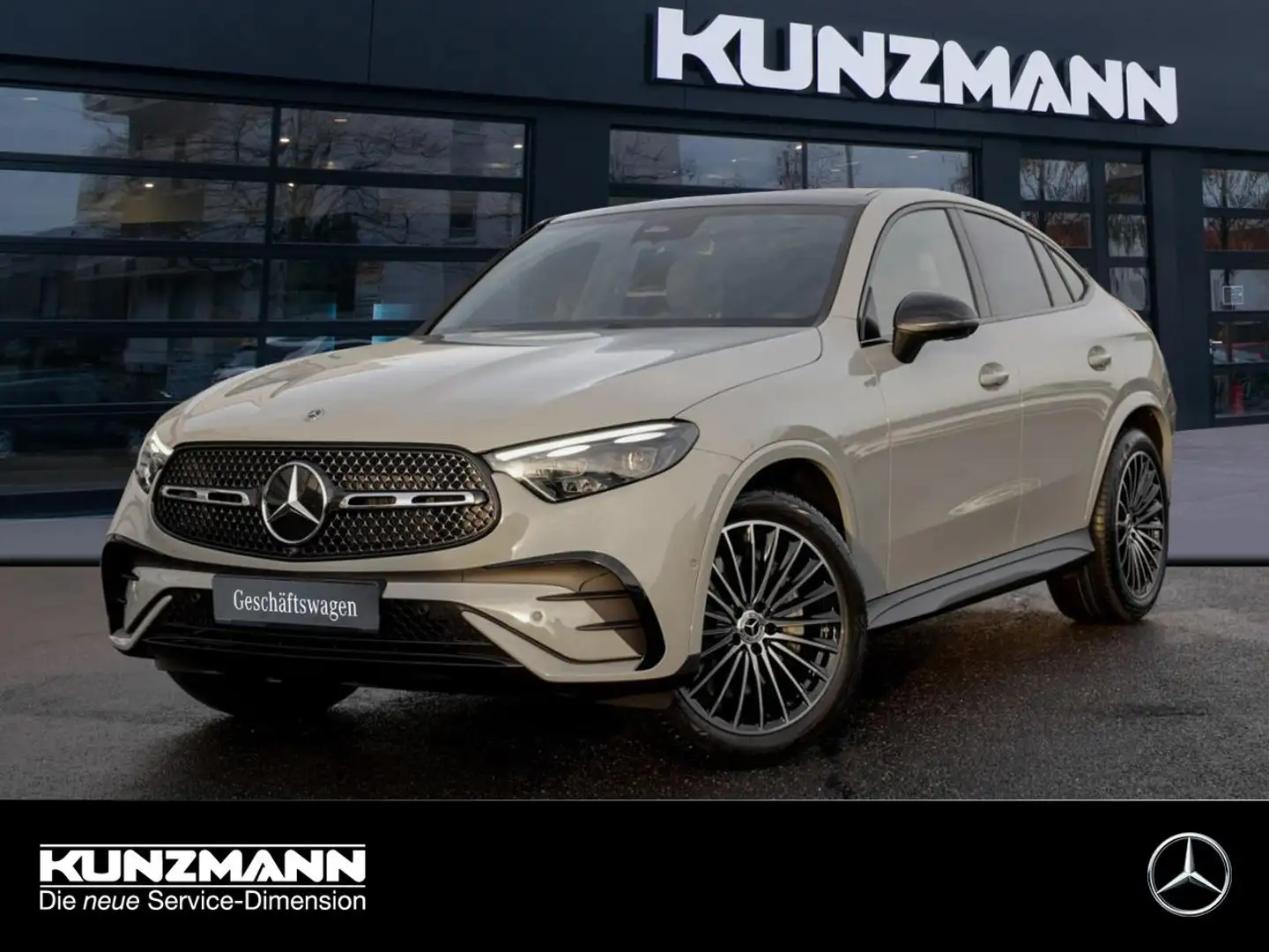 Mercedes-Benz GLC 300 4MATIC Coupé AMG Night Panorama 360° AHK Gri - 1