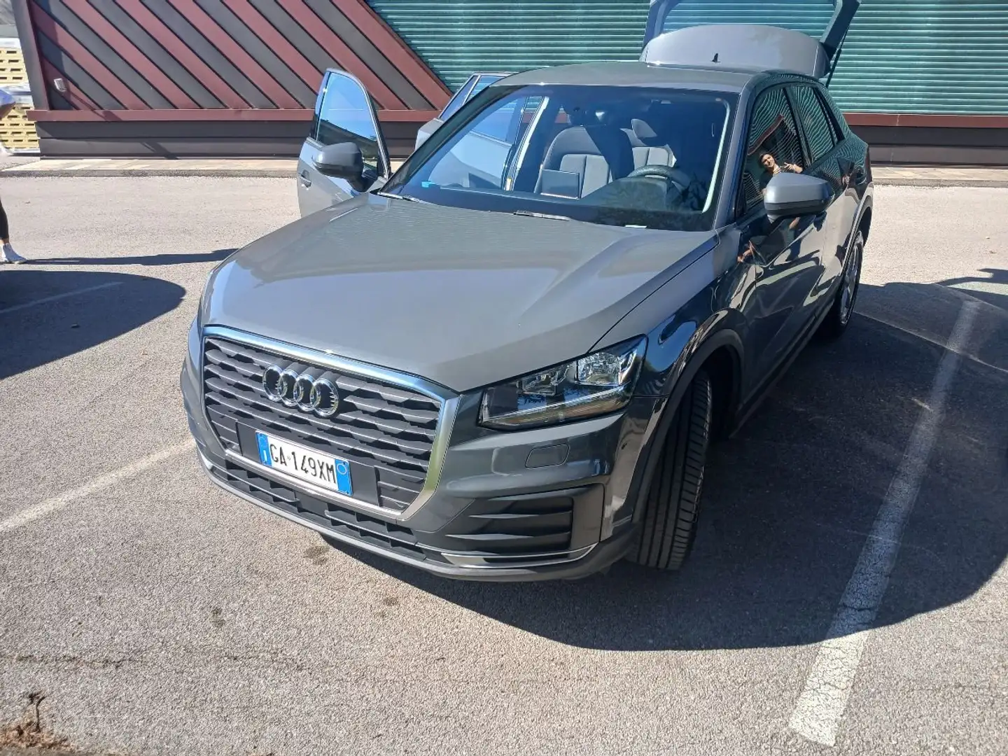Audi Q2 Q2 I 2017 30 1.6 tdi S line edition s-tronic my19 Grigio - 2