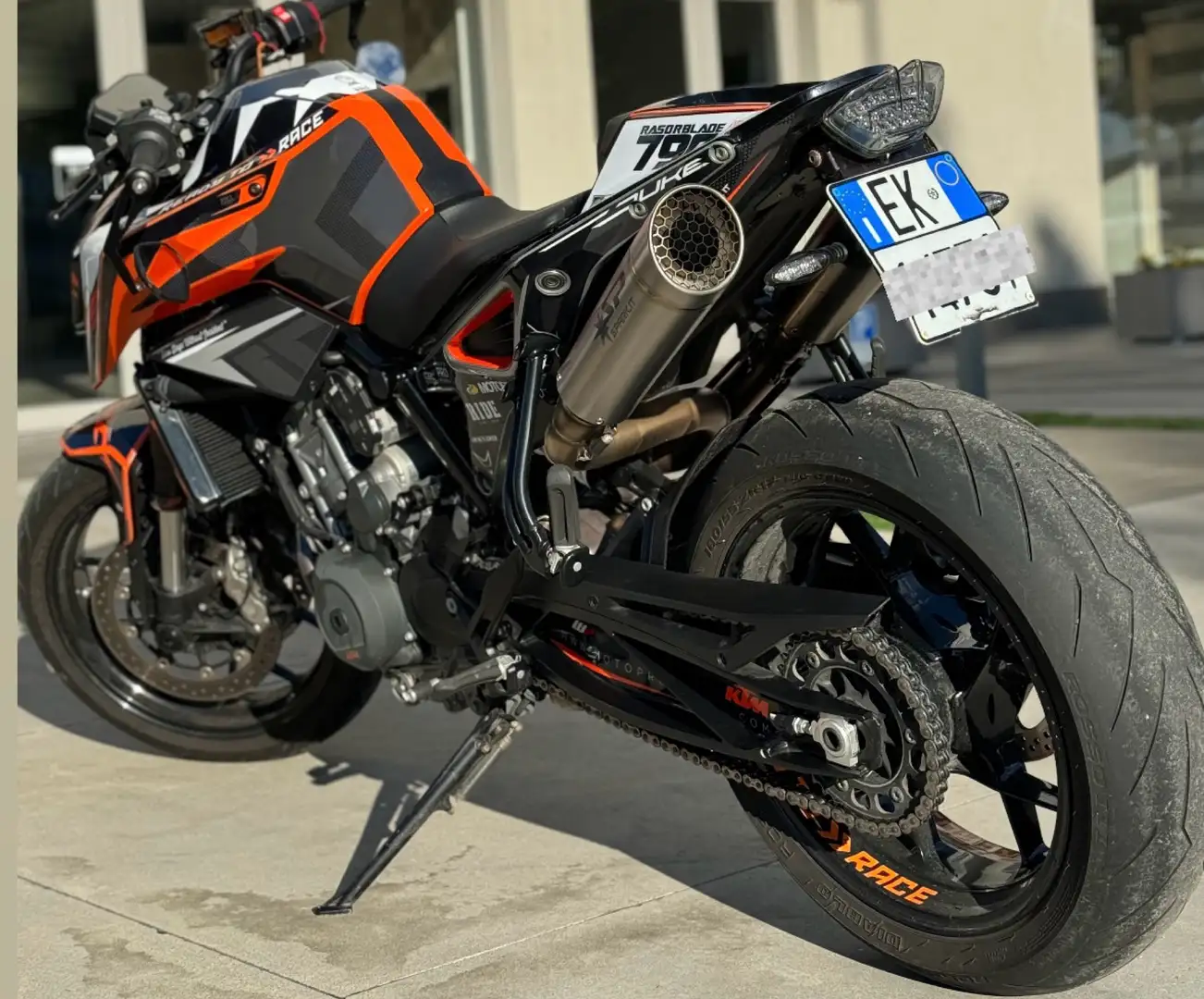 KTM 790 Duke Portocaliu - 1