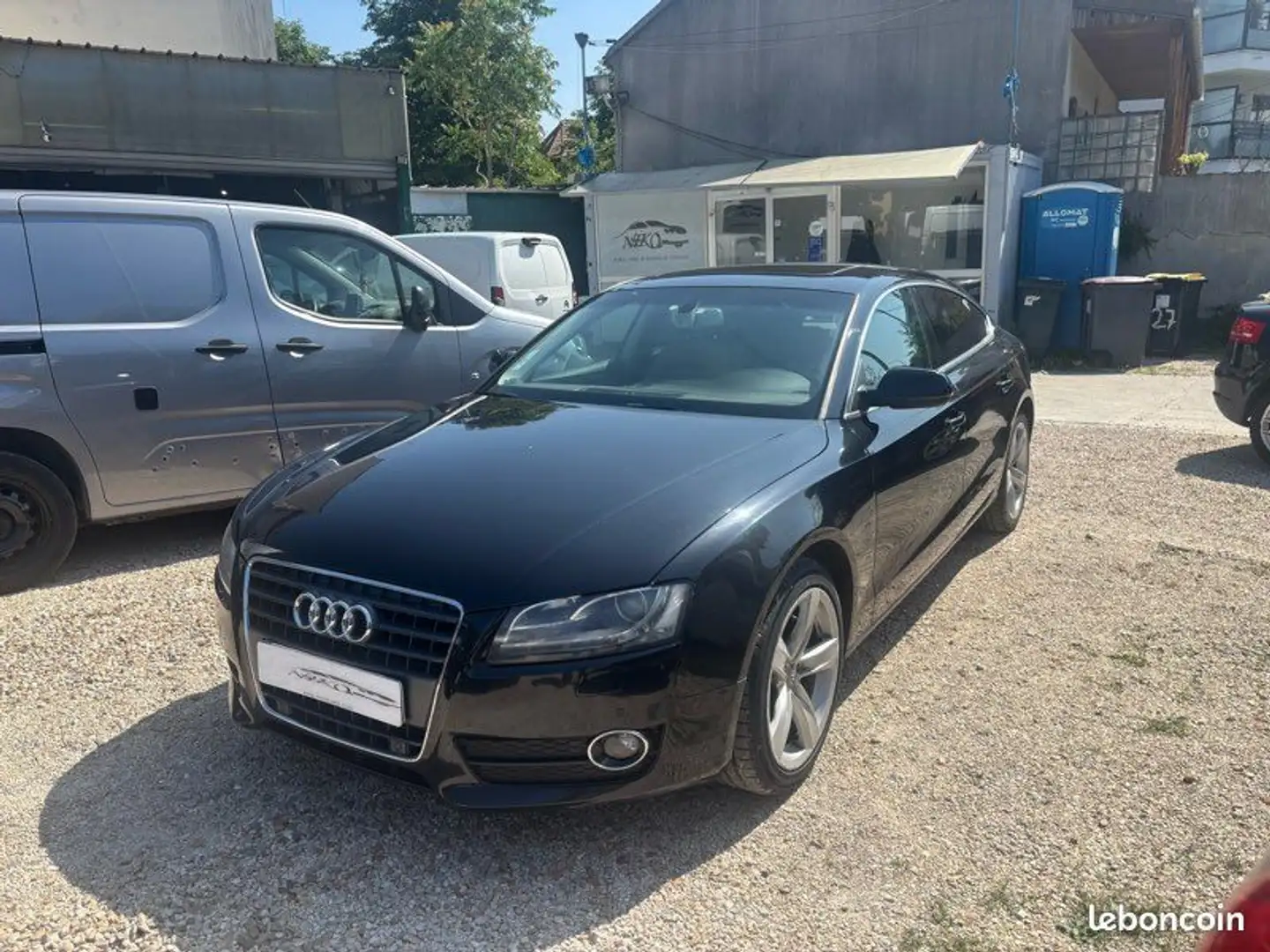 Audi A5 2.0 TDi 143CH BOITE AUTOMATIQUE CARNET ENTRETIEN G Noir - 1