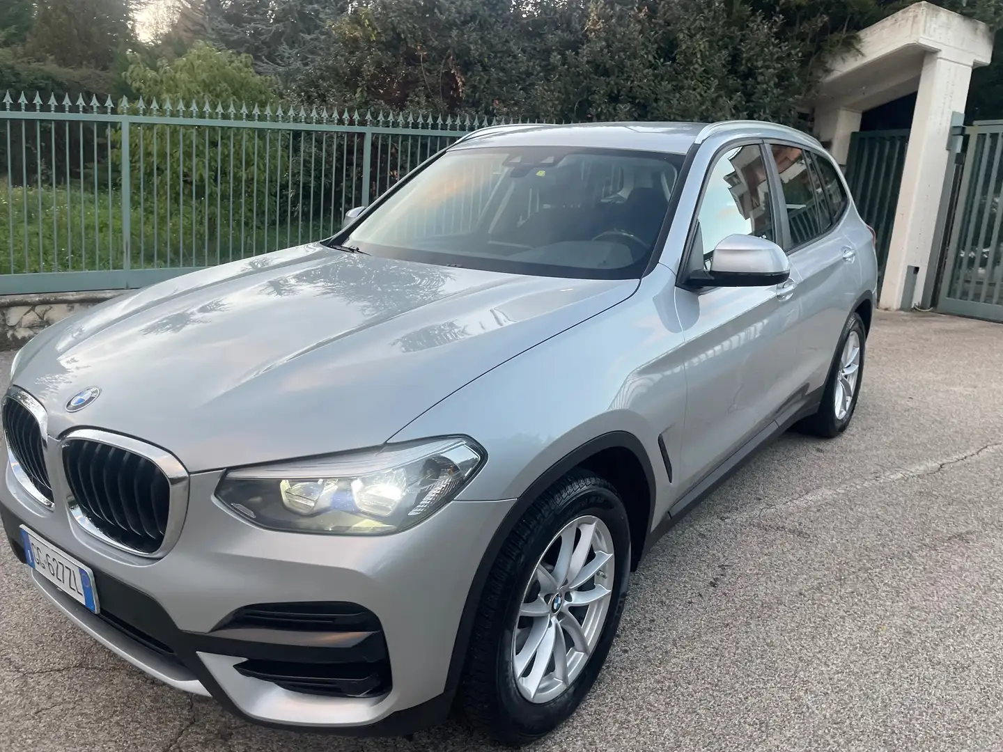 BMW X3 X3 sdrive18d mhev 48V Business Advantage auto Argento - 2