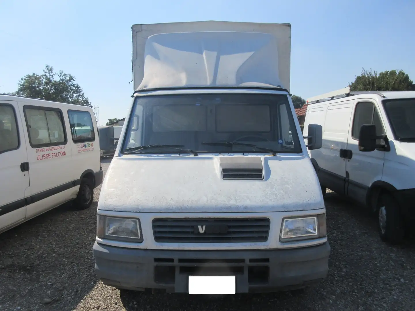 Iveco Daily 35.8 CON CASSONE E CENTINE Bianco - 2