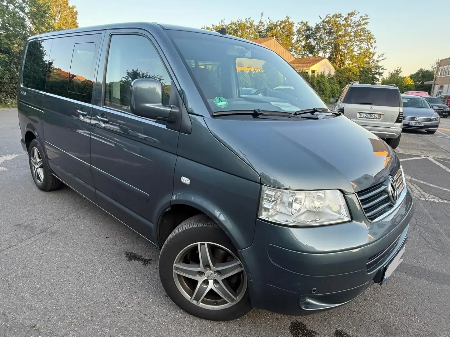 Volkswagen T5 Transporter T5  Multivan Highline/1 Jahr Garantie Grigio - 1