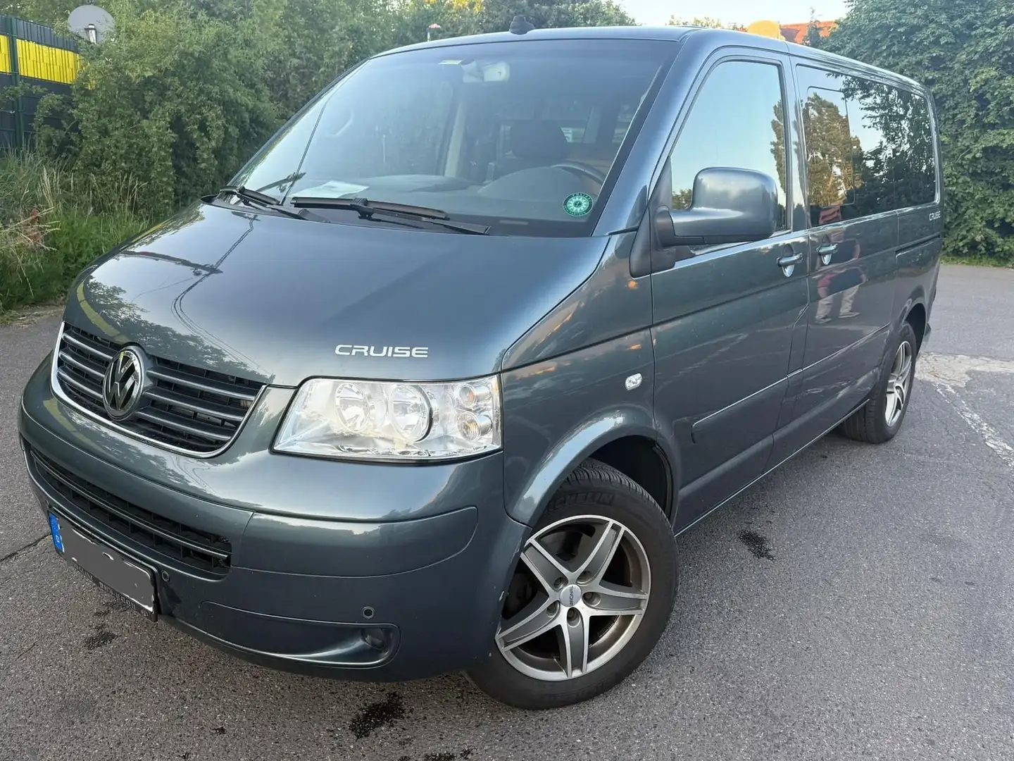 Volkswagen T5 Transporter T5  Multivan Highline/1 Jahr Garantie Grigio - 2