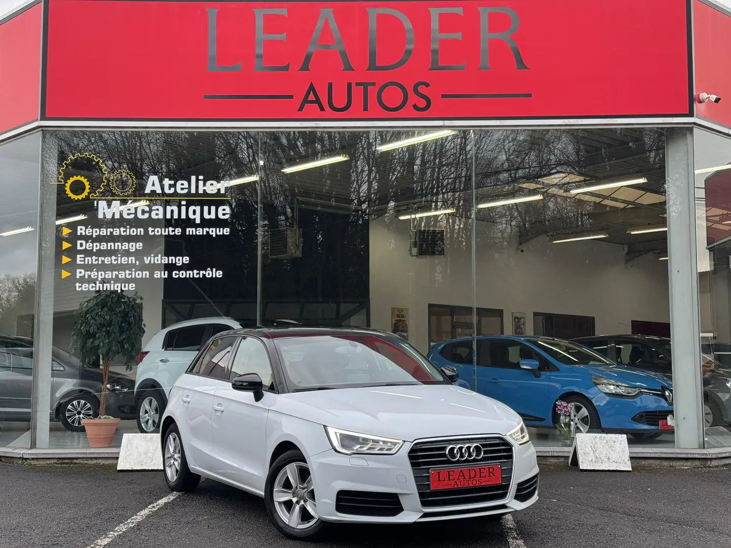 Audi A1 🟩1.4 DIESEL 90CV - GPS - CAPTEUR - AIRCO Weiß - 1