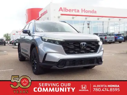 Silver 2026 Honda CR-V Hybrid SUV / Crossover All-Wheel Drive Automatic