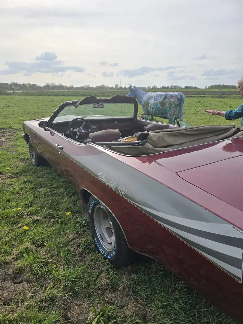 Oldsmobile Delta 88 Royal 455 Origineel, Eerste Eigenaar Rot - 2