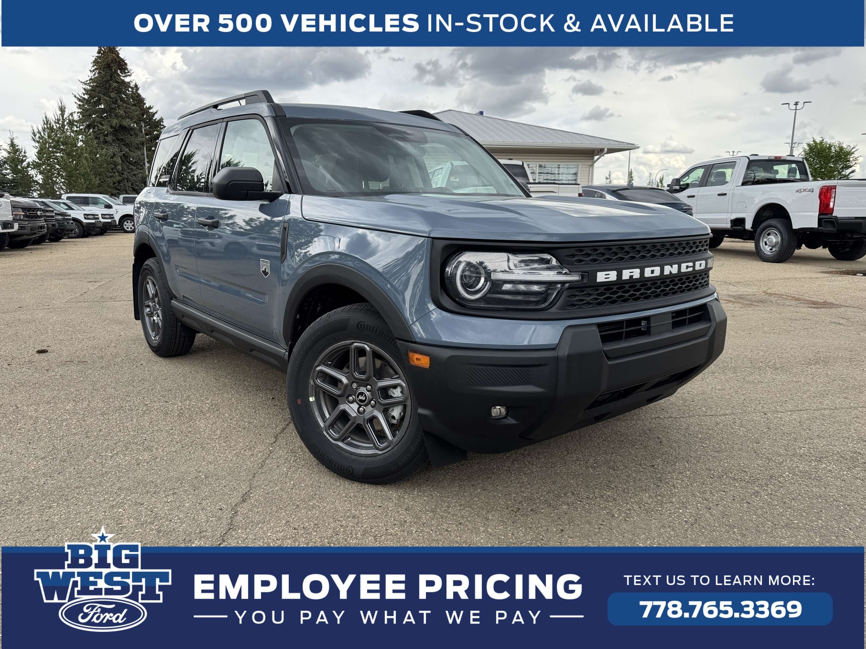 Gray 2026 Ford Bronco Sport SUV / Crossover All-Wheel Drive Automatic